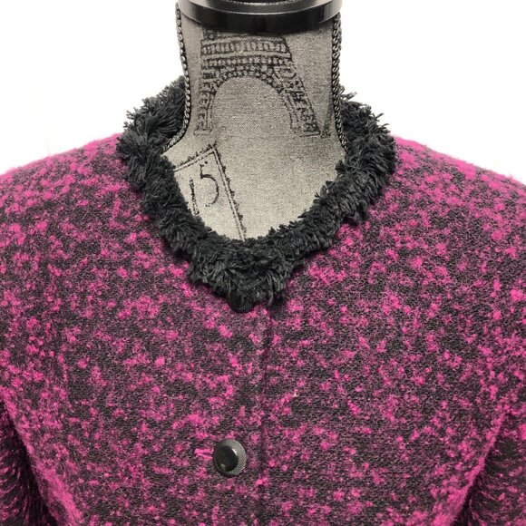 Bridgetown Collection Jacket Womens Size 12 Button Up Wool Blend Blazer Office - Picture 2 of 7